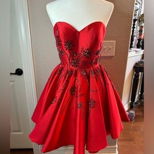 Rachel Allen beaded cocktail dress with pockets!